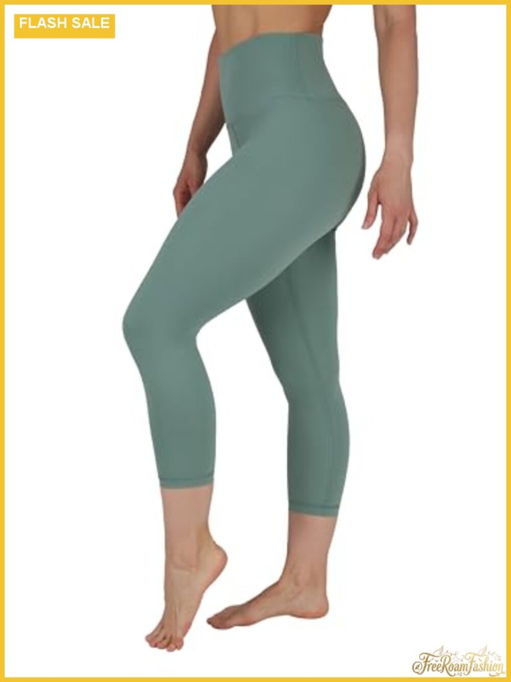 High Waist Buttery Soft Lightweight Capri Leggings